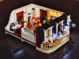 Living room with a balcony