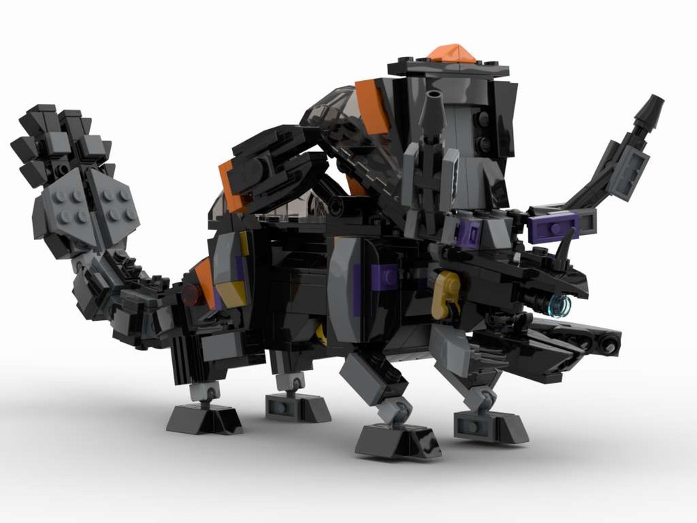 Lego Apex Grimhorn from Horizon Forbidden West