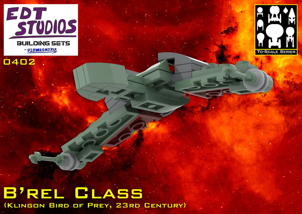 Lego B'rel Class (Klingon Bird of Prey, 23rd century)