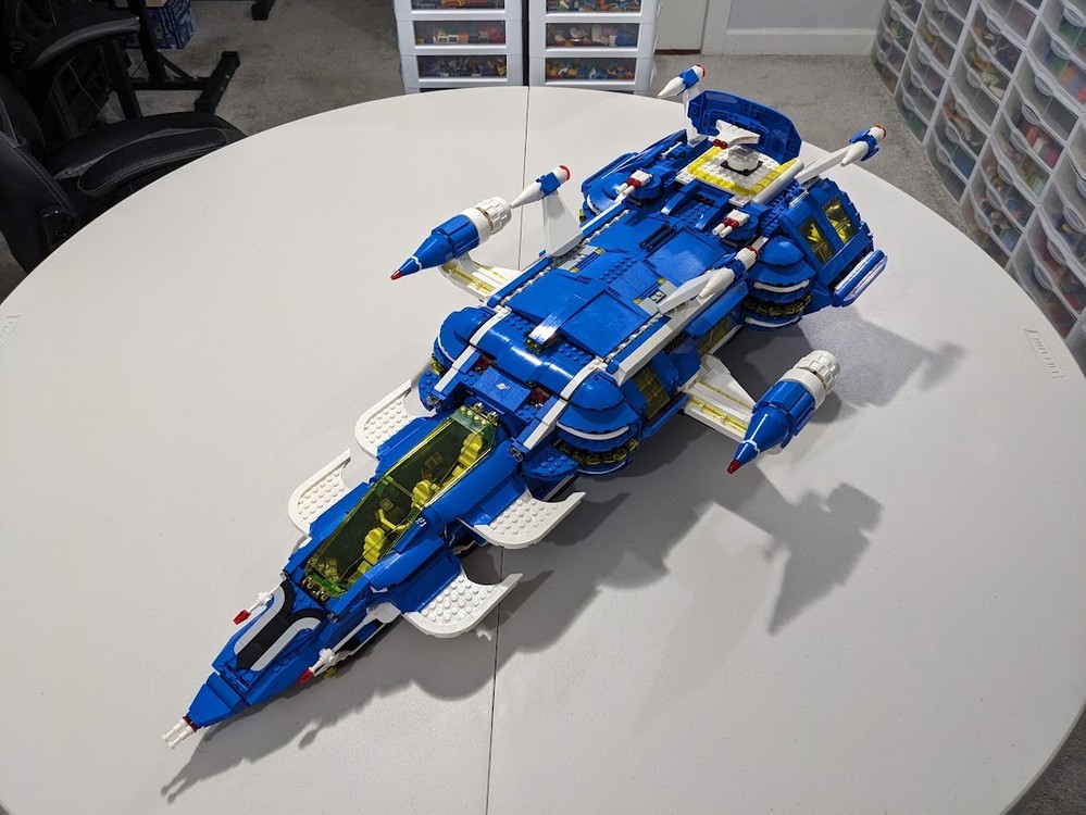 Lego Cosmic Fleet Voyager Deluxe - Neo Classic Space