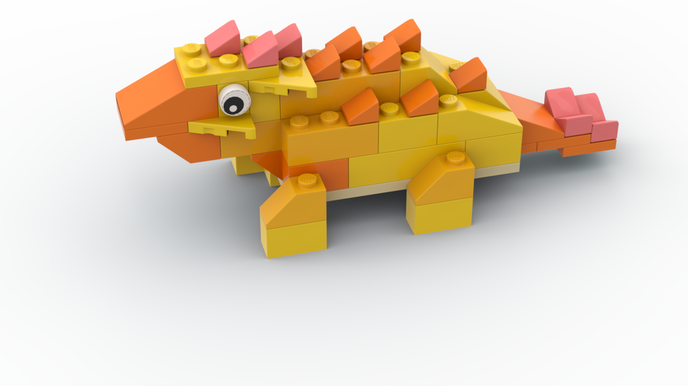 Lego 11011 Dinosaur (orange)