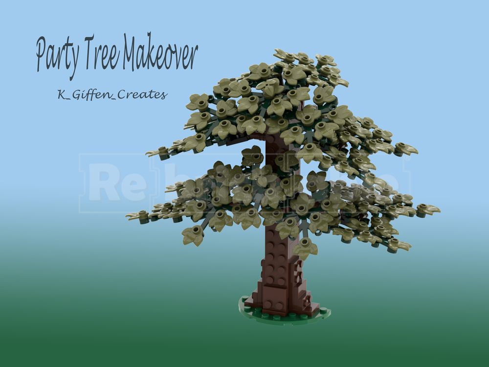 Lego Party Tree Makeover