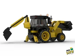 Case loader backhoe
