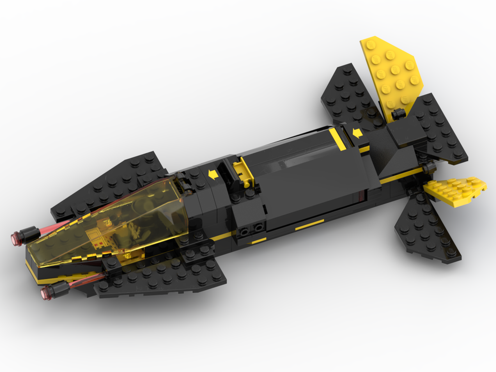 Lego Blacktron Invader Redux