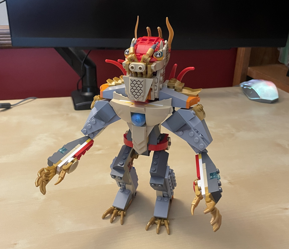 Lego Auspicious Dragon Mech Suit