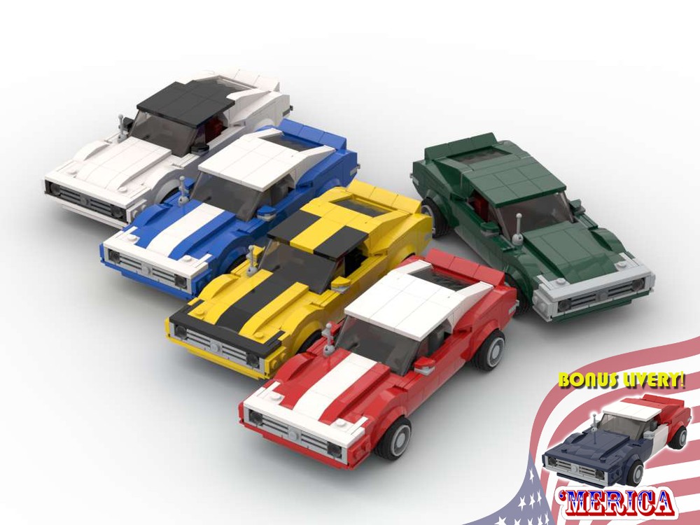 Lego Underdog Javelin - Set of Six Colors