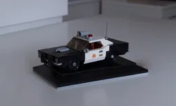 1970s Police Cruiser