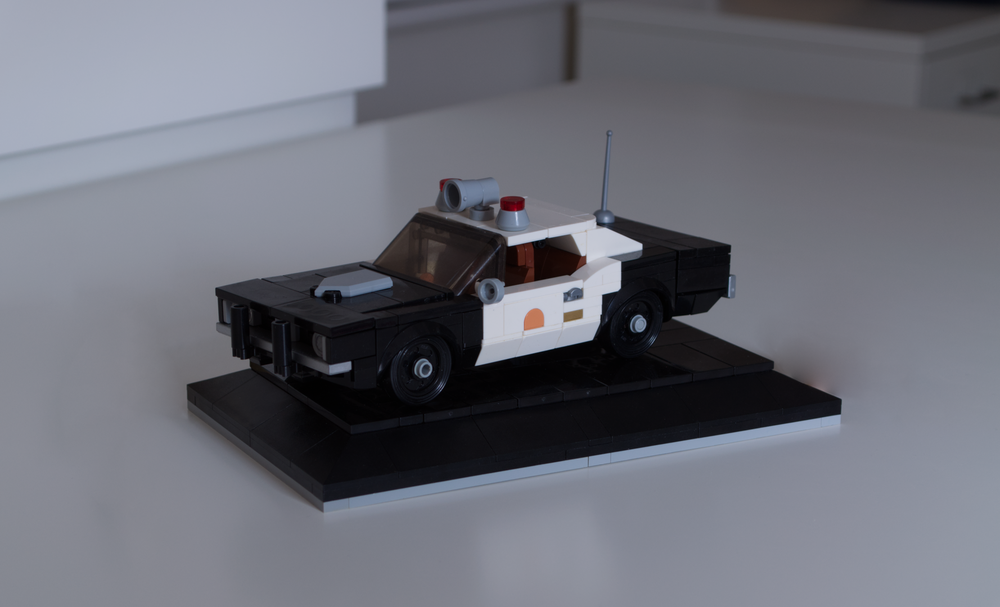Lego 1970s Police Cruiser