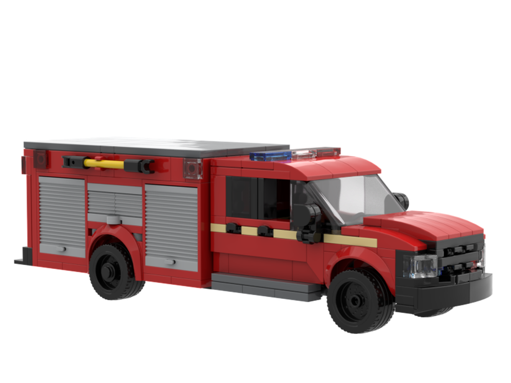 Lego Dodge Ram Fire Rescue Unit