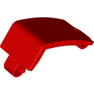 Lego Technic Panel Curved and Bent 6 x 3 / Red
