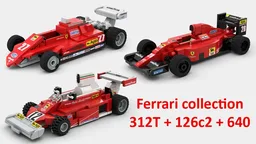 Ferrari collection - 3 models - scale 1:27