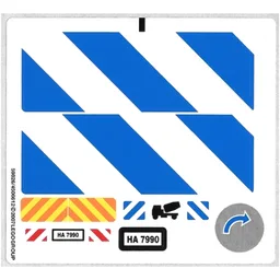 Sticker Sheet for Set 7990-1 / [No Color/Any Color]