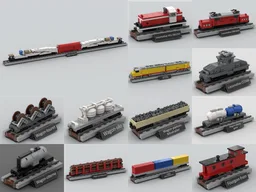 Set of trains - 1/55