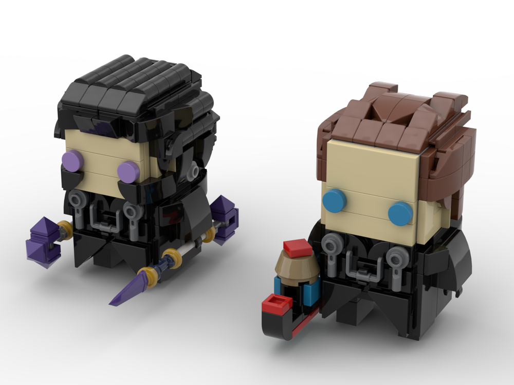 Lego Xaldin & Lexaeus (Kingdom Hearts)