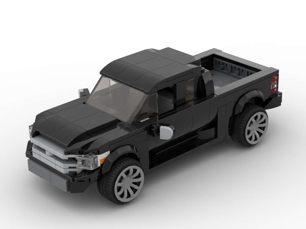 Lego Toy Tundra - Black - 8 Stud Speed Champions