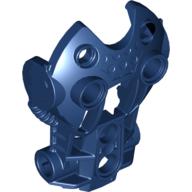 Lego Large Figure Limb Cover / Torso Cover (Toa Inika) / Dark Blue