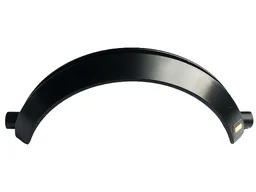 Technic, Panel Car Mudguard Arched 13 x 2 x 5 Half Circle with Orange and Yellow Blinker Light Pattern Model Right Side (Sticker) - Set 42126