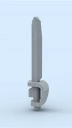 Minifigure Tribute Cutlass
