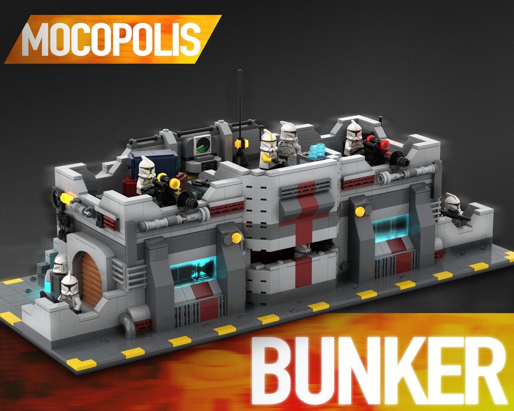 Lego SW Clone Base Bunker