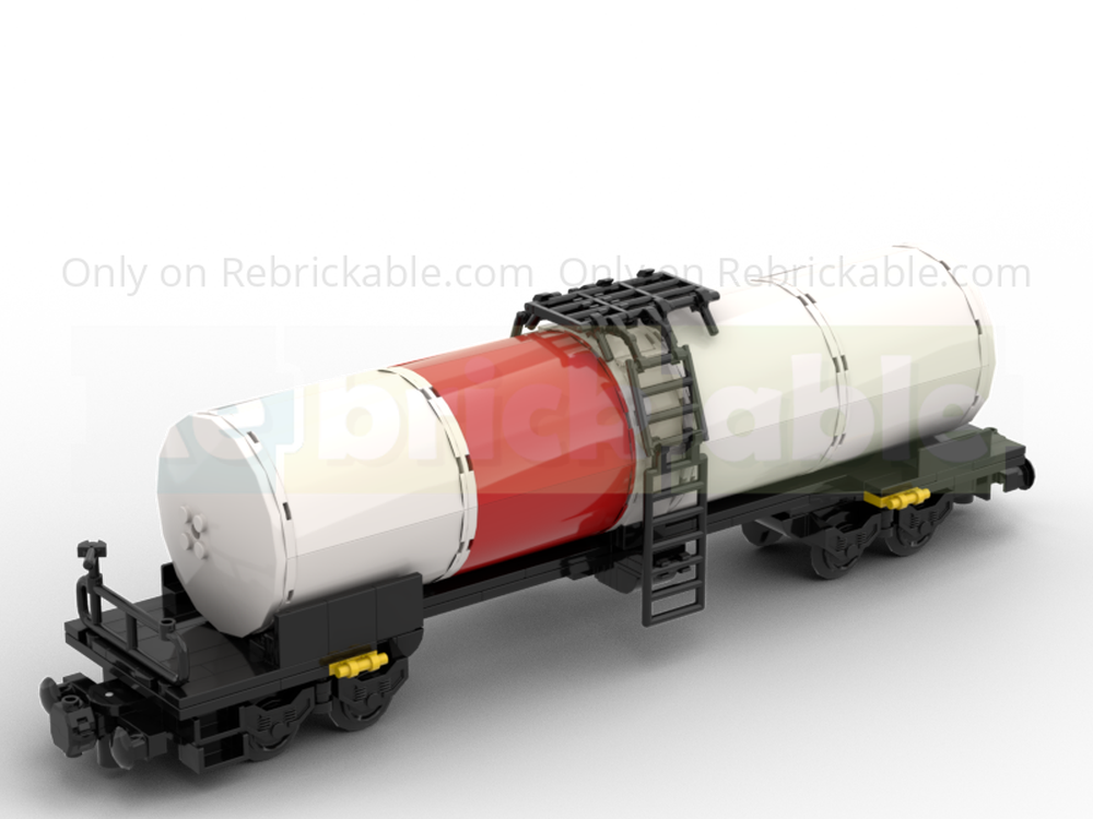 Lego 8wide 4-axle tank wagon "Zais" of the PKP Cargo