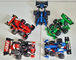 Tooned F1 Race Car Bundle 2