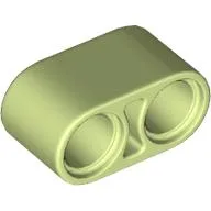 Technic Beam 1 x 2 Thick / Yellowish Green