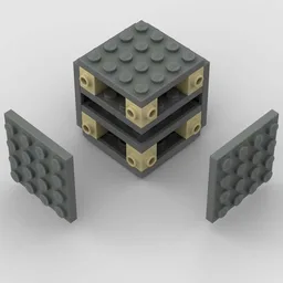 Dice - GRAY - 4x4- LITE