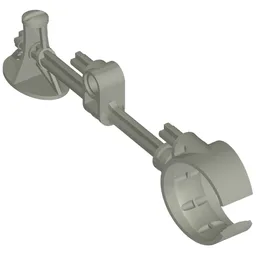Large Figure Weapon, Matoran Kolhii Stick / Pearl Light Gray