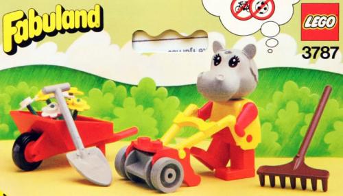 Lego Hannah Hippopotamus, Gardener