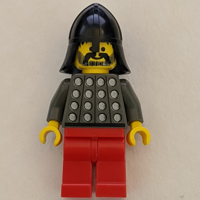 Lego Knight (Fright Knights) - Red Legs, Red Hips