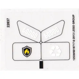 Sticker Sheet for Set 60000-1 / [No Color/Any Color]