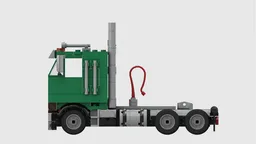 Flat face tractor