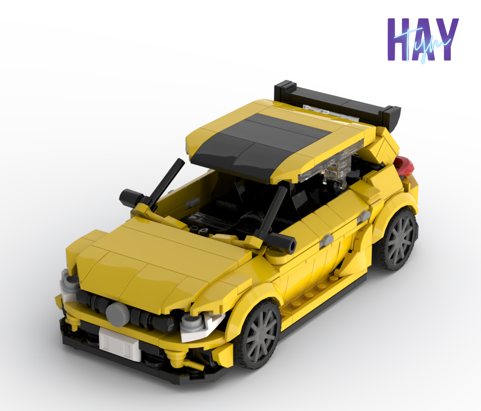 Lego Mercedes AMG A45s (yellow)