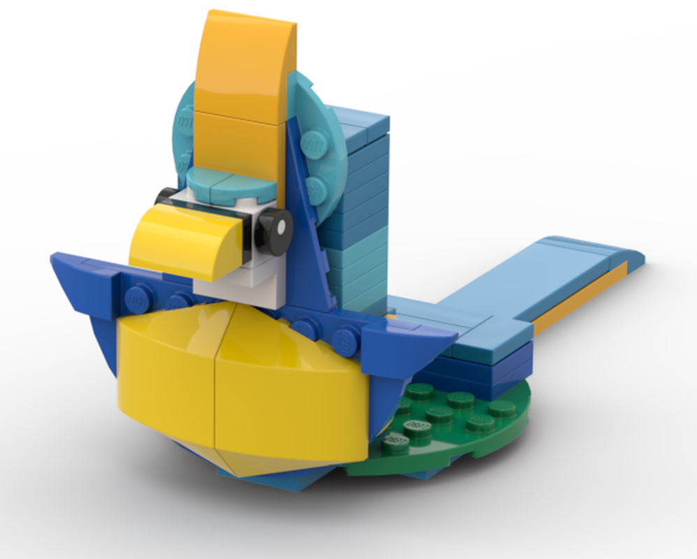 Lego Exotic Parrot Cellphone Holder