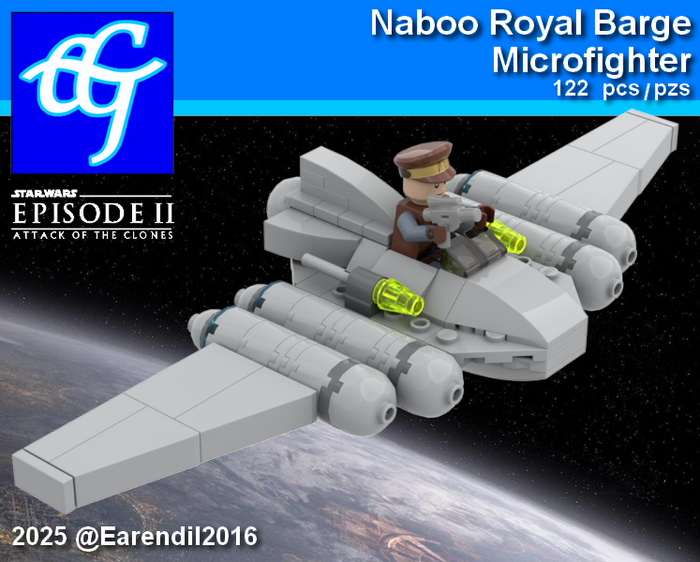 Lego Royal Barge Microfighter
