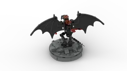 Tiny balrog with stand