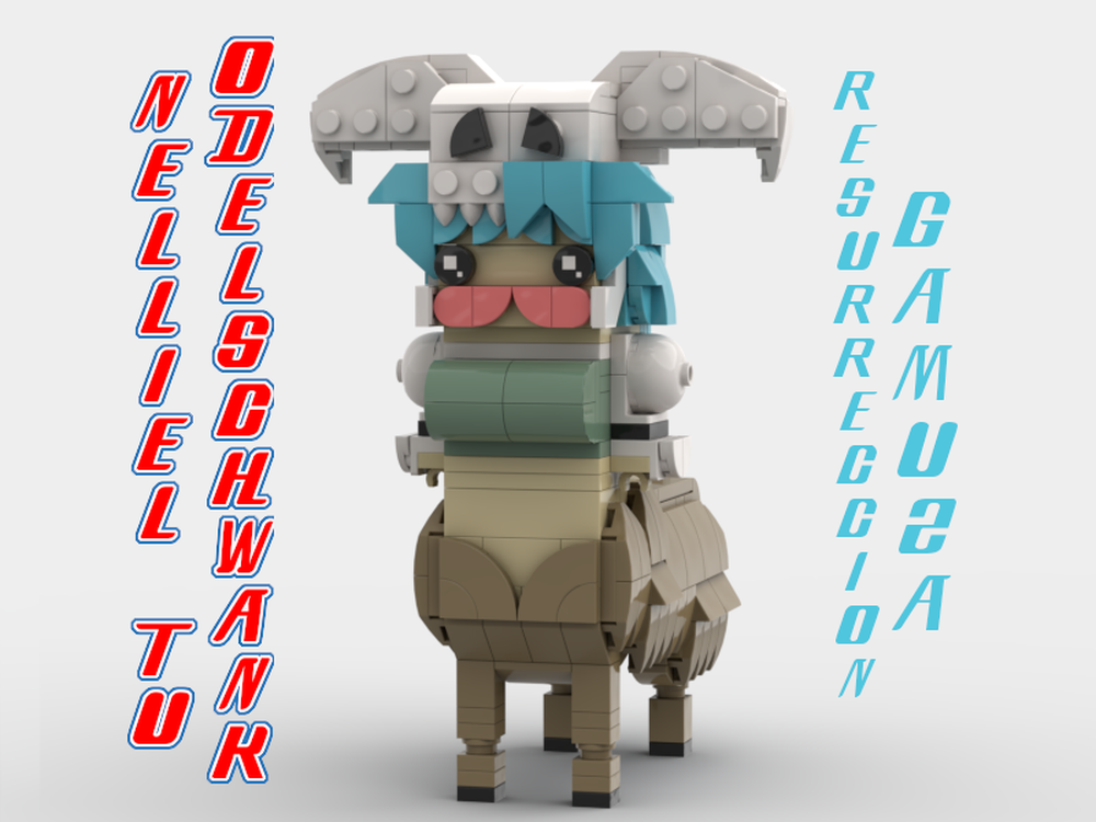 Lego Nelliel Tu Odelschwank Gamuza - Bleach | Brickheadz