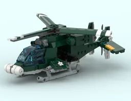 Western Frontier Gunship (w/ Stand)