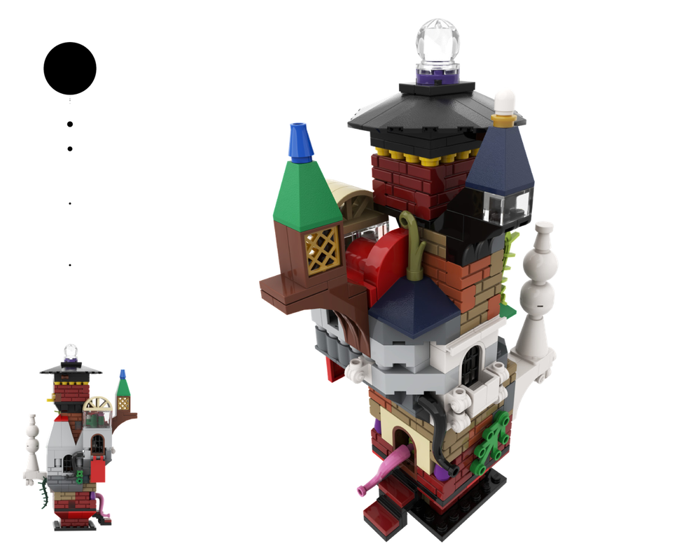 Lego 24 House at the end of magic