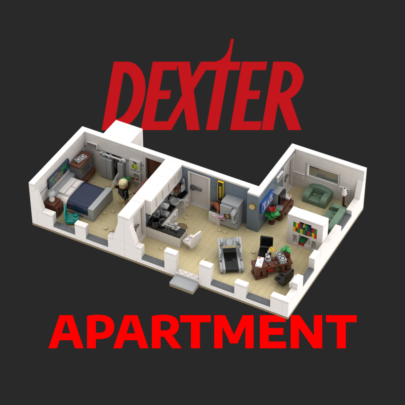 Lego Dexter Apartment - Dexter Morgan's Apartment!