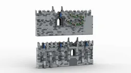 H02 Left Wall for my medieval castle