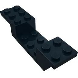 Bracket 8 x 2 x 1 1/3 / Black