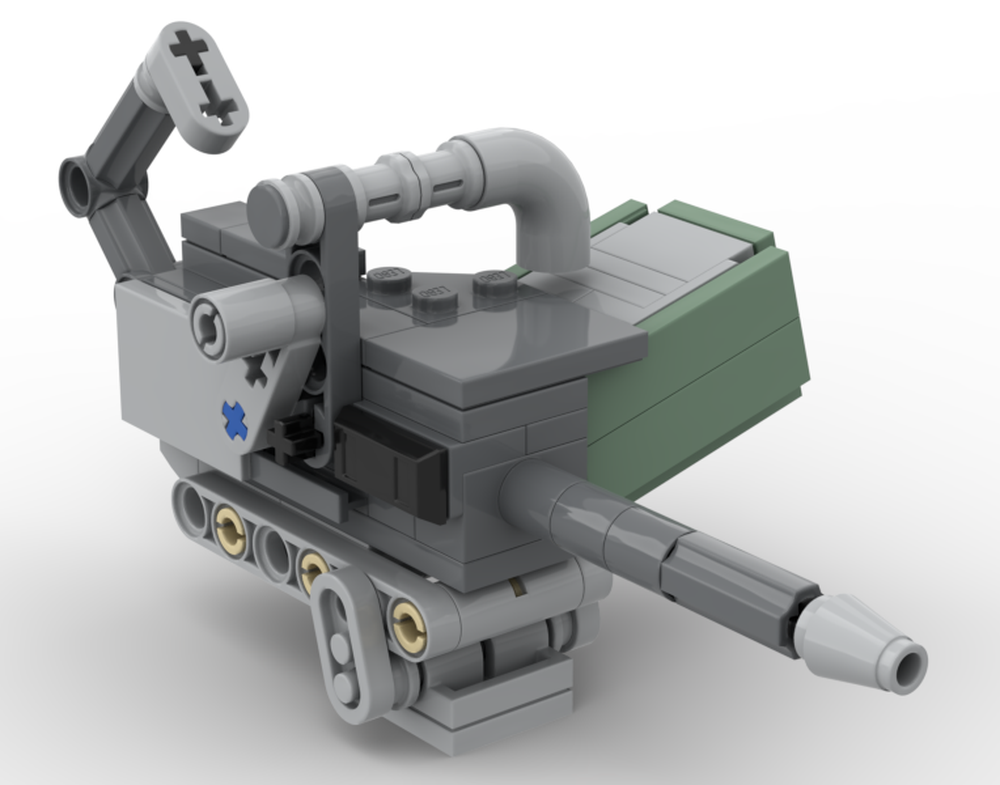 Lego Auto Grenade Launcher (Fallout)