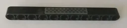 Technic, Liftarm Thick 1 x 11 with Medium Black Circles Tread Plate Pattern (Sticker) - Set 42082