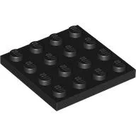 Plate 4 x 4 / Black