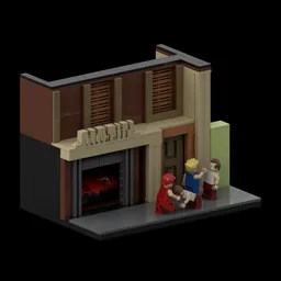 Double Dragon Diorama