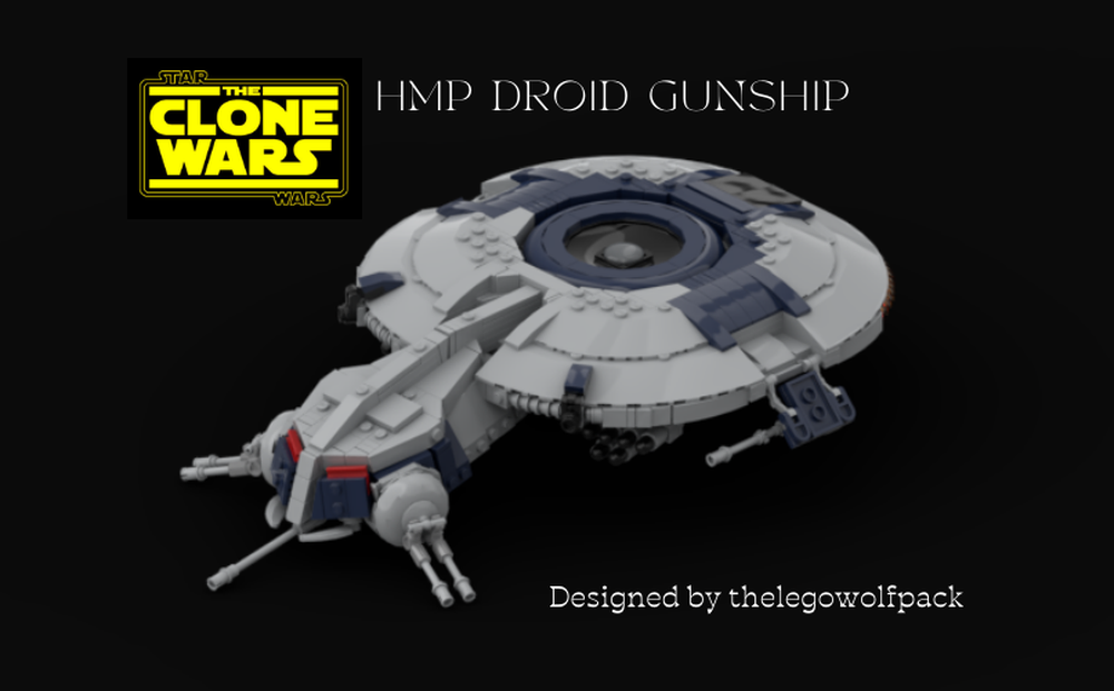 Lego HMP droid gunship