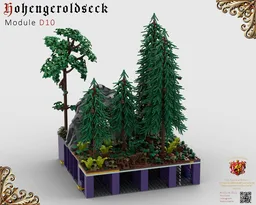 D10 Castle Hohengeroldseck - Cave in the forest (Landscape Expansaion 1)