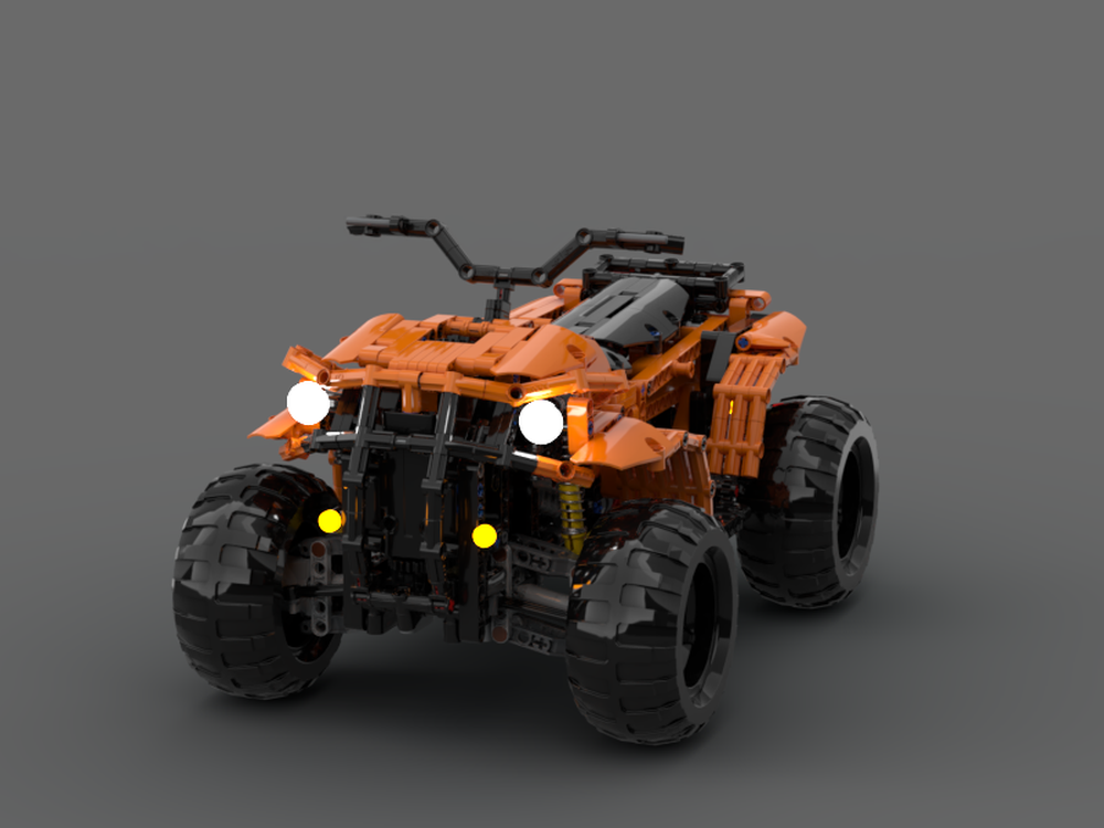 LEGO Technic ATV Orange