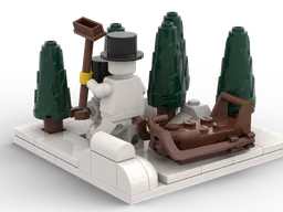 Display for Snowman